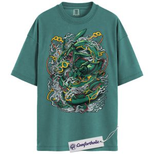 Rayquaza Shirt, Pokemon Shirt, Anime Graphic Tee, Comfort Colors Shirt