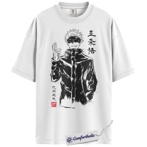 Satoru Gojo Shirt, Jujutsu Kaisen Shirt, Anime Graphic Tee, Comfort Colors Shirt