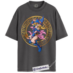 Alternative view of Dark Magician Girl Shirt, Anime Graphic Tee, Comfort Colors Shirt