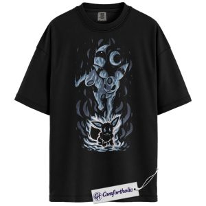 Umbreon Shirt, Eevee Shirt, Pokemon Shirt, Anime Graphic Tee, Comfort Colors Shirt