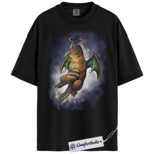 Dragonite Shirt, Pokemon Shirt, Anime Graphic Tee, Comfort Colors Shirt