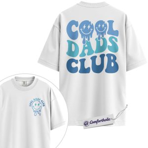 Funny Dad Shirt, Cool Dads Club Graphic Tee, Father’s Day Gift for Dads, Comfort Colors Shirt 2-Sided