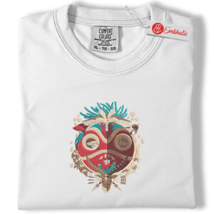 Princess Mononoke Embroidered Shirt, Studio Ghibli Shirt, Anime Embroidered Tee, Comfort colors Shirt