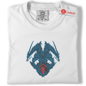 Madara Embroidered Shirt, Naruto Shirt, Anime Embroidered Tee, Comfort colors Shirt