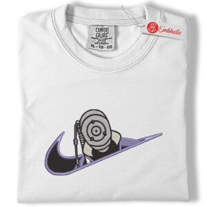 Obito Uchiha Embroidered Shirt, Naruto Shirt, Anime Embroidered Tee, Comfort colors Shirt