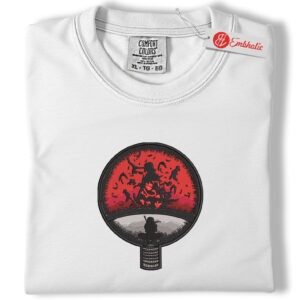 Obito Uchiha Embroidered Shirt, Naruto Shirt, Anime Embroidered Tee, Comfort colors Shirt