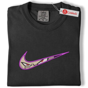 Frieza Embroidered Shirt, Dragon Ball Shirt, Anime Embroidered Tee, Comfort colors Shirt