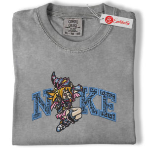 Dark Magician Embroidered Shirt, Yugioh Shirt, Anime Embroidered Tee, Comfort colors Shirt