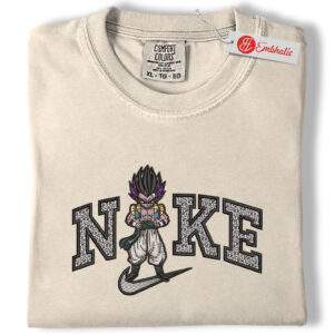 Gotenks Embroidered Shirt, Dragon Ball Shirt, Anime Embroidered Tee, Comfort colors Shirt