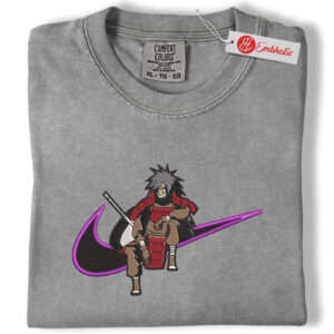 Madara Embroidered Shirt, Naruto Shirt, Anime Embroidered Tee, Comfort colors Shirt Embroidered Shirt, Naruto Shirt, Anime Embroidered Tee, Comfort colors Shirt