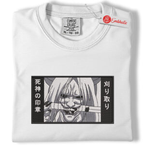 Naruto Embroidered Shirt, Anime Shirt, Anime Embroidered Tee, Comfort colors Shirt