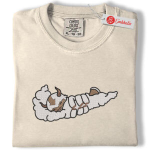 Appa Embroidered Shirt, Avatar the Last Airbender Shirt, Animated Embroidered Tee, Comfort colors Shirt