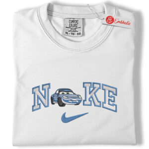 Sally Carrera Embroidered Shirt, Cars Shirt, Animated Embroidered Tee, Comfort colors Shirt