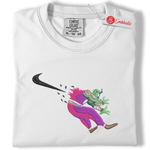 Piccolo Embroidered Shirt, Dragon Ball Shirt, Anime Embroidered Tee, Comfort colors Shirt