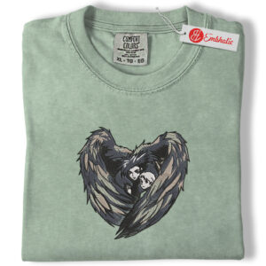 Howl's Moving Castle Embroidered Shirt, Studio Ghibli Shirt, Anime Embroidered Tee, Comfort colors Shirt