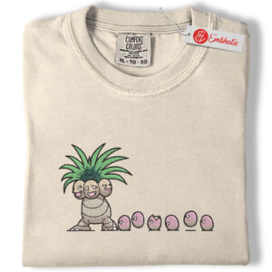 Pokemon Embroidered Shirt, Pokemon Shirt, PKM Shirt, Anime Embroidered Tee, Comfort colors Shirt