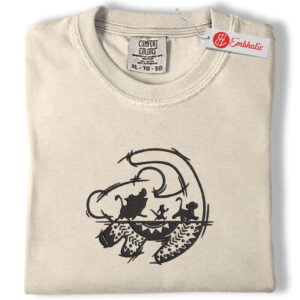 The Lion King Embroidered Shirt, Animated Embroidered Tee, Comfort colors Shirt