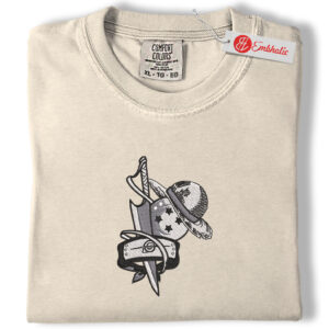 Anime Embroidered Shirt, Anime Shirt, Anime Embroidered Tee, Comfort colors Shirt