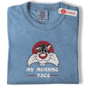 Looney Tunes Embroidered Shirt, Looney Tunes Shirt, Animated Embroidered Tee, Comfort colors Shirt